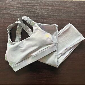 Zyia Active Wear sports bra and leggings NWOT